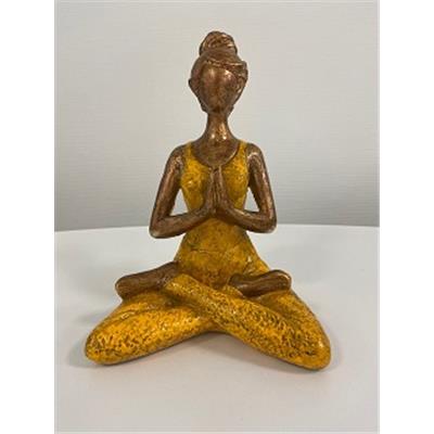 Statuette lady yoga