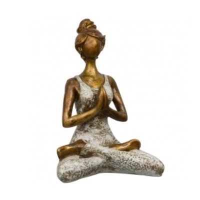 Statuette lady yoga